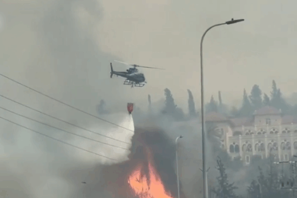 Israel declara emergencia en medio de incendios forestales ardientes Israel_declara_emergencia_en_medio_de_incendios_forestales_ardientes video poster