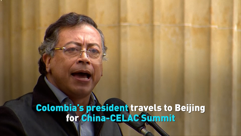 El presidente de Colombia viaja a Pekín para la Cumbre de la CELAC video poster
