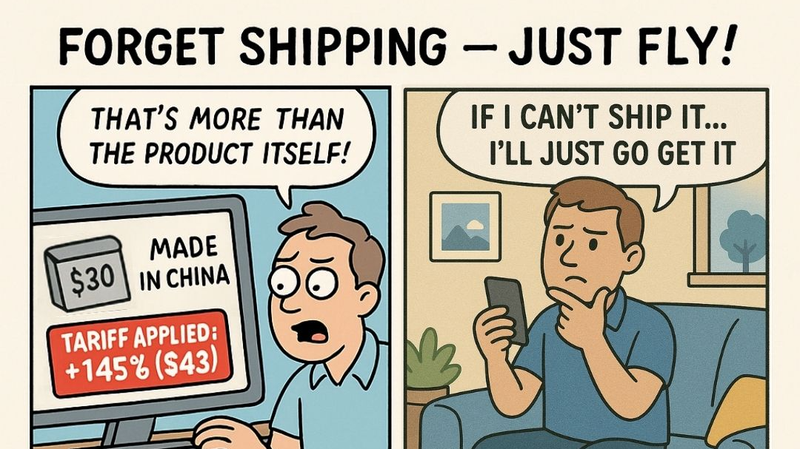 ¿Sin exención de $800? ¡Compradores acuden a la China continental!