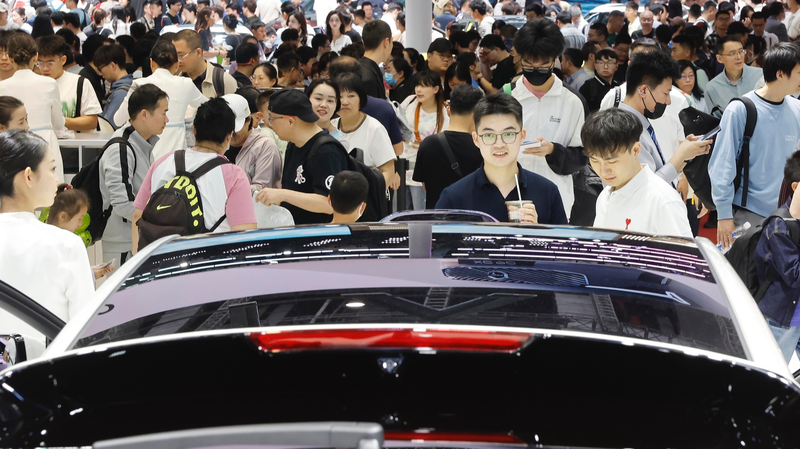 El Auto Show de Shanghái ilumina el Día del Trabajo