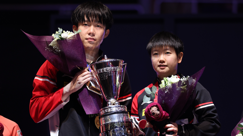 Wang & Sun aseguran título de dobles mixtos en el Mundial de Tenis de Mesa