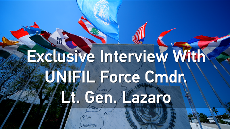 El líder de UNIFIL Lazaro habla sobre los desafíos del mantenimiento de la paz video poster