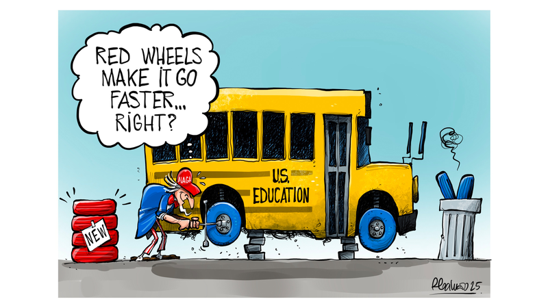 La administración Trump apunta a la educación estadounidense: enfrentamiento político