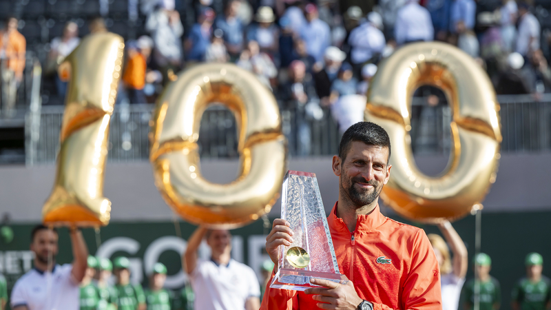 Djokovic logra su título número 100 en el Abierto de Ginebra en una batalla épica