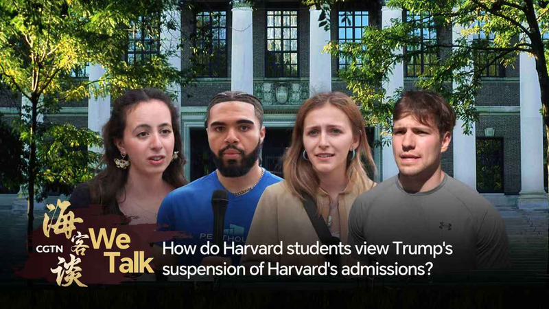 ¡Estudiantes de Harvard Critican la Prohibición de Estudiantes Internacionales de Trump! video poster