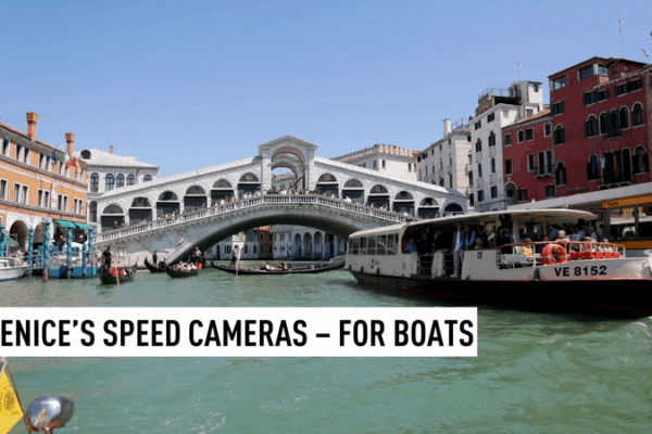 Venecia presenta cámaras de velocidad para la seguridad de los canales video poster