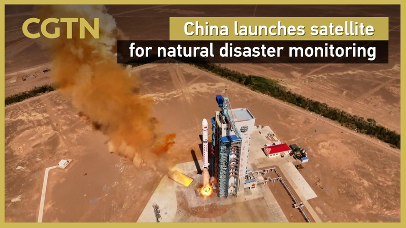 China potencia el monitoreo de desastres con el satélite Zhangheng 1-02 China potencia el monitoreo de desastres con el satélite Zhangheng 1-02 video poster