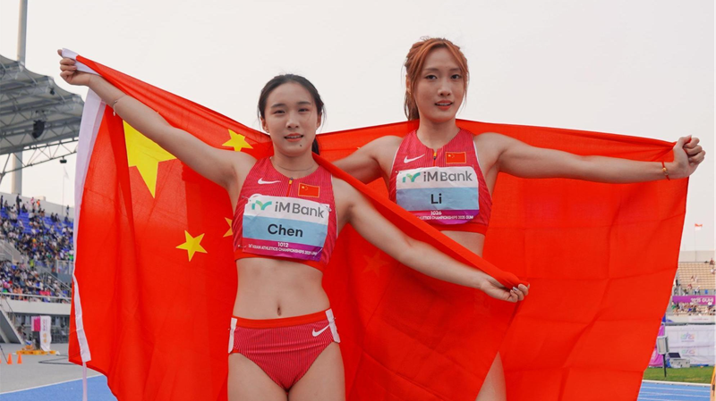 China gana cuatro oros más en el Campeonato Asiático de Atletismo