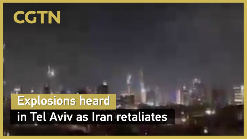 Explosiones sacuden Tel Aviv mientras Irán lanza ataque con misiles video poster
