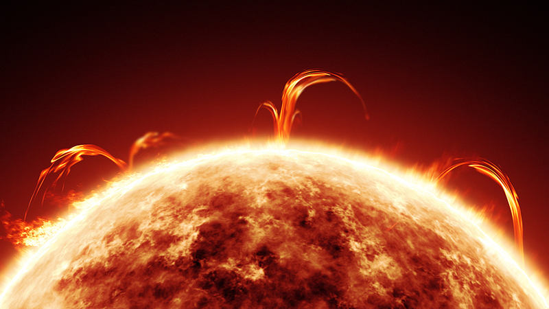 Erupciones solares desencadenan cambios rápidos en el clima