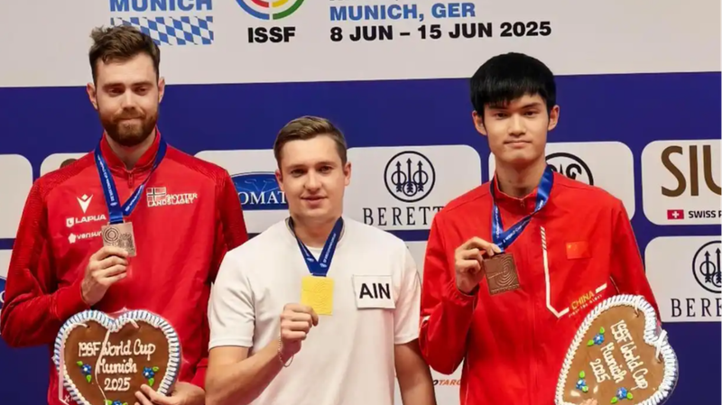 Sheng Lihao brilla con bronce en la Copa Mundial de Múnich