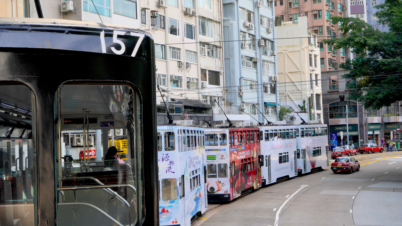 ¡El legendario tranvía Ding Ding de Hong Kong sigue rodando!