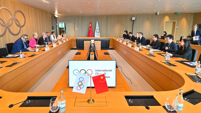 El Presidente de CMG se reúne con los líderes del COI: Nueva era en la transmisión deportiva