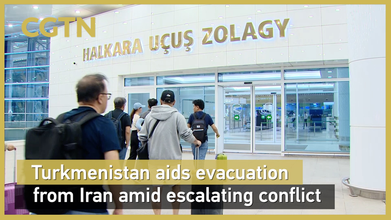 Turkmenistán ayuda en la evacuación en medio del conflicto creciente video poster