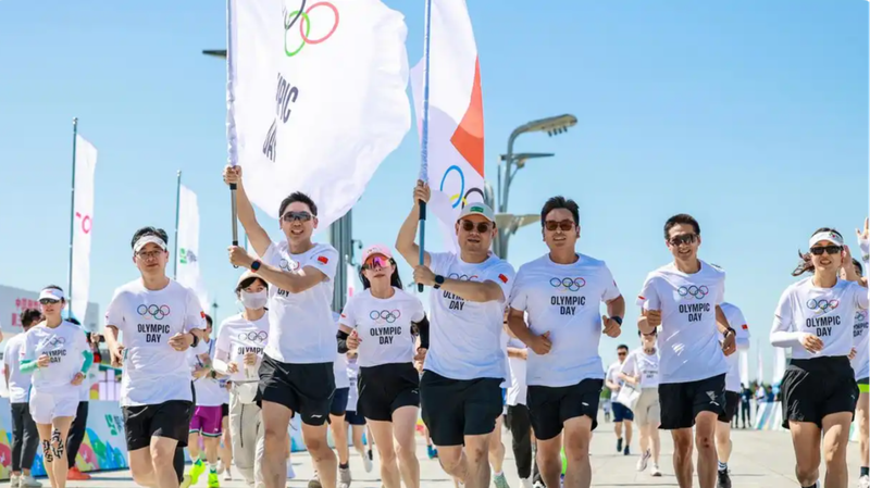 Beijing enciende el Día Olímpico con eventos de fitness para todos
