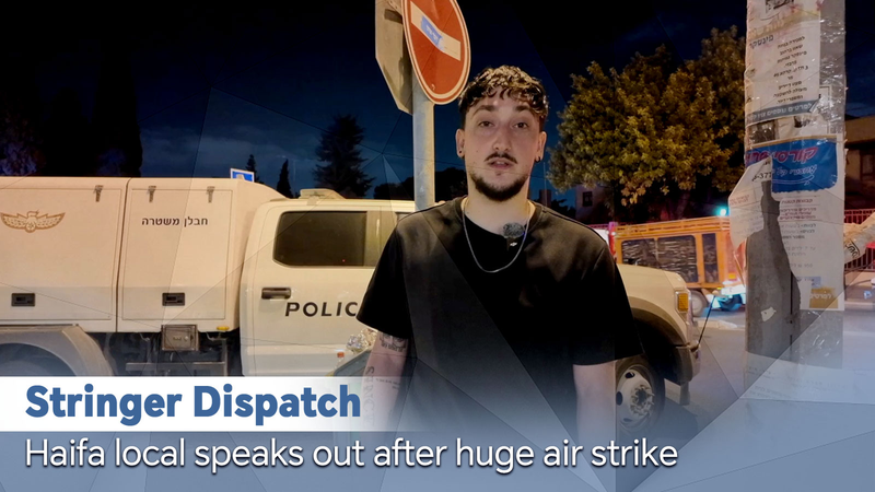 Explosión en Haifa: Testigo Ocular Habla en Medio de Ataques video poster