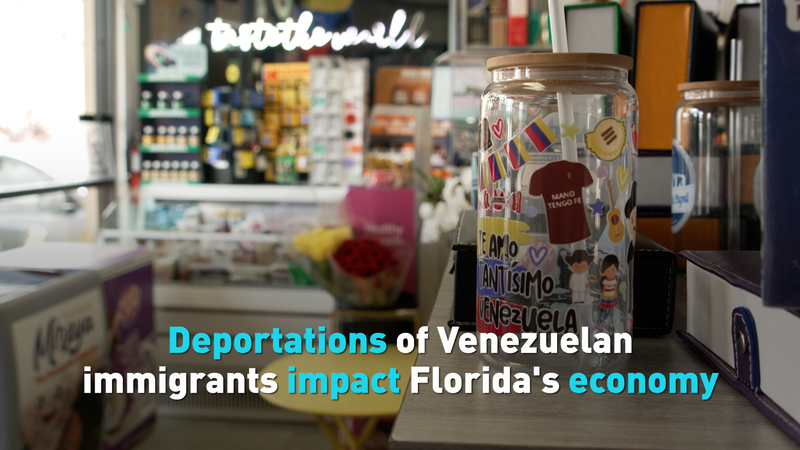 Las deportaciones venezolanas sacuden la economía de Florida video poster