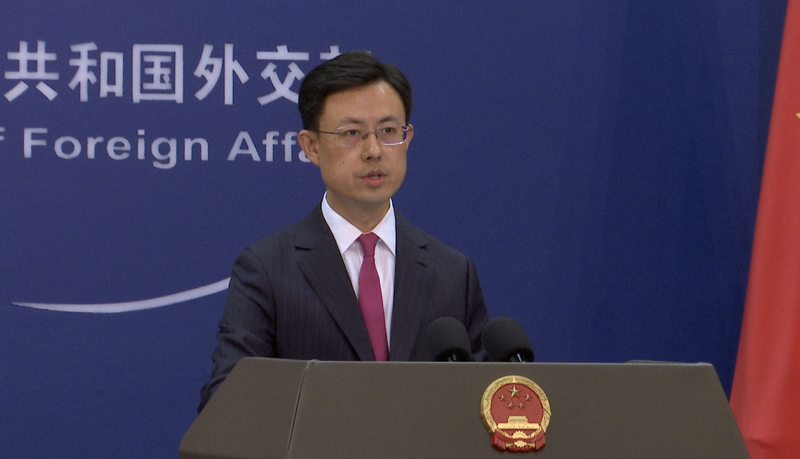China acusa a funcionarios de la OTAN de difamación para expandir influencia video poster