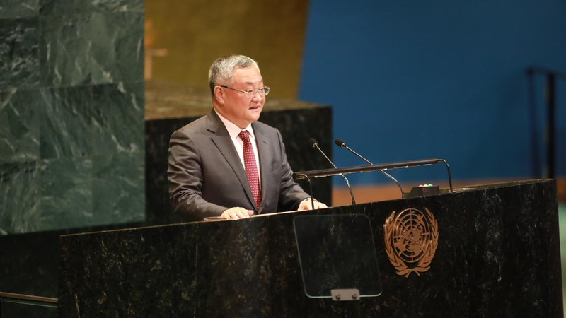 Enviado chino defiende la unidad de la ONU en el 80º aniversario de la Carta Enviado chino defiende la unidad de la ONU en el 80º aniversario de la Carta