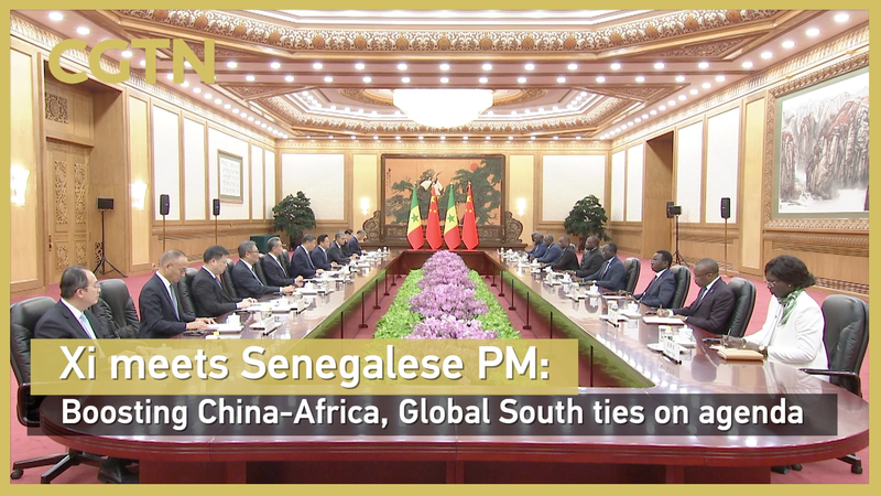 Xi refuerza lazos entre China-África y el Sur Global en reunión en Pekín video poster