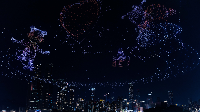 Espectáculo de Drones en Chongqing Rompe Récord Guinness