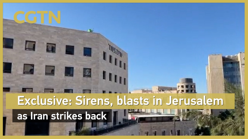 Jerusalén en alerta: Irán lanza misiles en medio de crecientes tensiones Jerusalén en alerta: Irán lanza misiles en medio de crecientes tensiones video poster