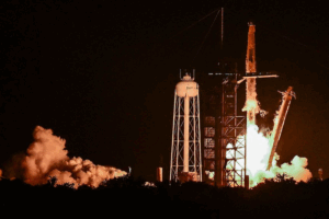 SpaceX Crew Dragon 'Grace' lanza histórica misión Ax-4