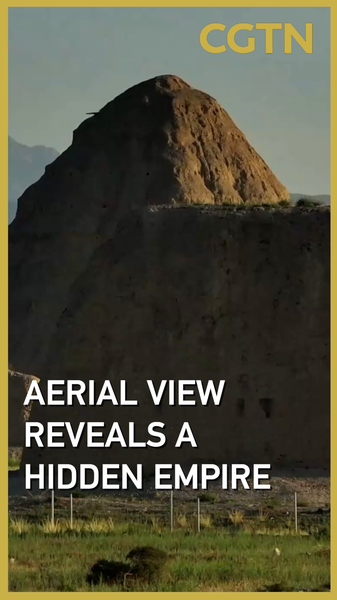 Dron revela el imperio oculto de Xixia entre tumbas desérticas video poster