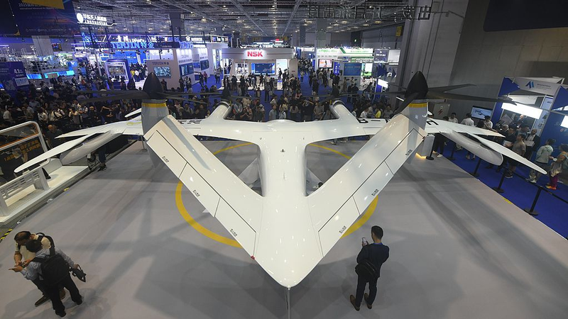 Expo de Movilidad Aérea Avanzada 2025 despega en Shanghái