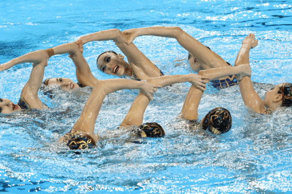 China arrasa con oros en natación artística en el Campeonato Mundial