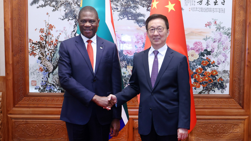 Han Zheng y Mashatile fortalecen los lazos entre China y Sudáfrica