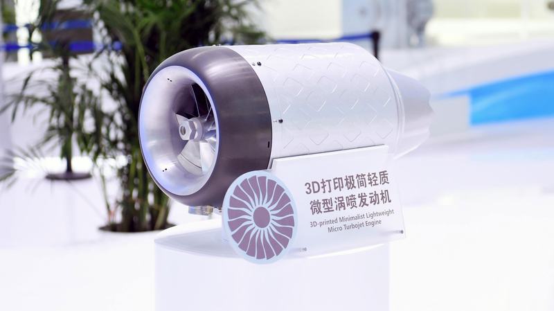 China triunfa con su mini motor a reacción impreso en 3D en su vuelo inaugural