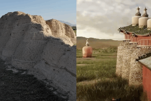 Restauración de IA revive las tumbas imperiales Xixia video poster