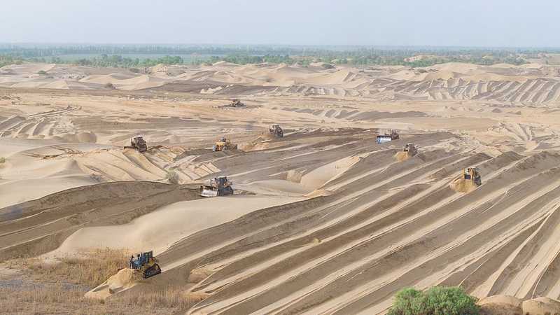China celebra el Día de las Tormentas de Arena con audaz innovación