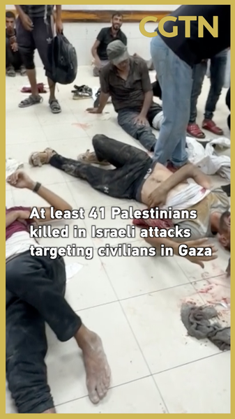 41 palestinos muertos en ataques aéreos en Gaza video poster