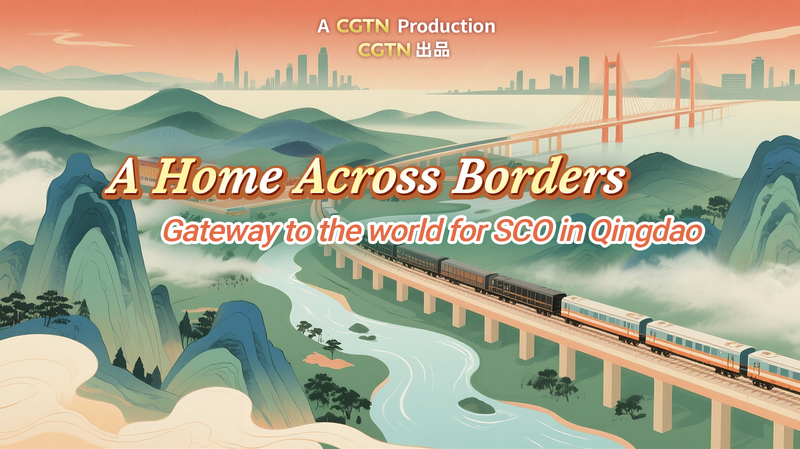 Centro inteligente del puerto de Qingdao: la vía acuática dorada digital de la OCS video poster