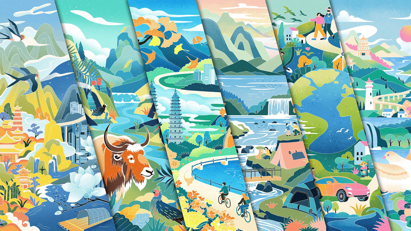 La revolución verde de China: del ecoturismo a la energía limpia 🌱