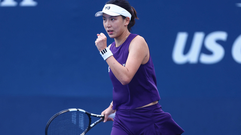 Wang Xinyu de China llega a la segunda ronda del US Open por tercer año 🎾