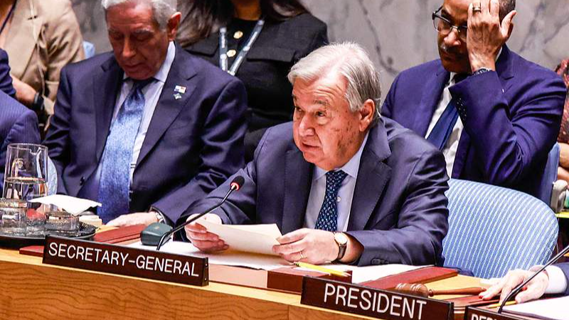 El jefe de la ONU aplaude la reunión de alto nivel sobre GDI de China en Nueva York