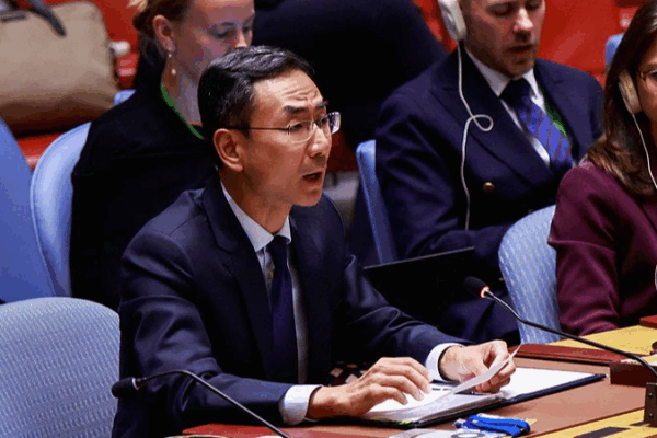 China pide poner fin a la tragedia en Gaza en reunión del Consejo de Seguridad