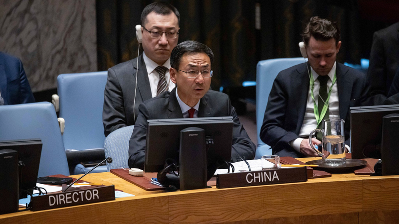 China lamenta que el Consejo de Seguridad de la ONU no haya logrado extender el alivio de sanciones a Irán