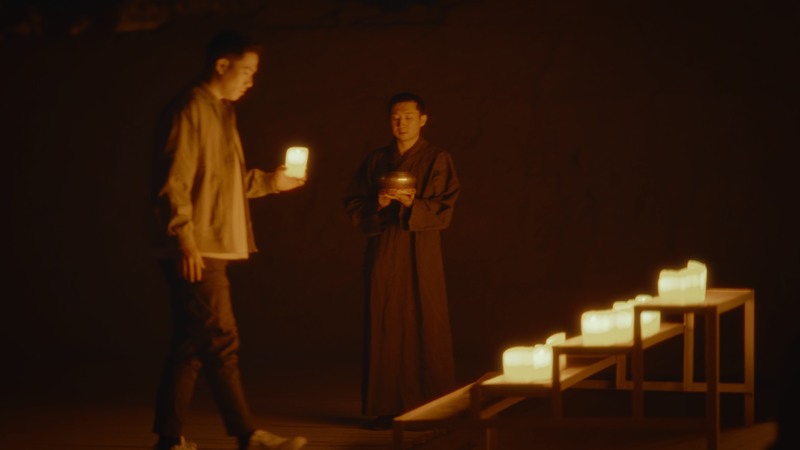 Adéntrate en la Ciudad Antigua de Jiaohe, teñida de azul