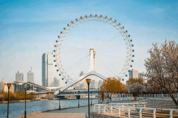 Tianjin Eye: Noria de 120m Ofrece Vistas Épicas del SCO 2025 video poster