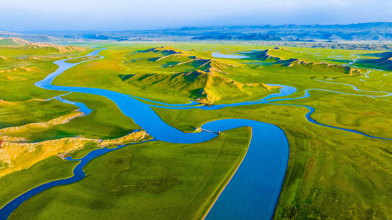 Pradera de Bayanbulak: paraíso sereno en la China continental