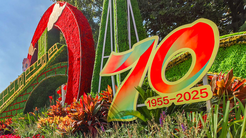 El Presidente Xi en Urumqi para celebrar el 70º aniversario de Xinjiang