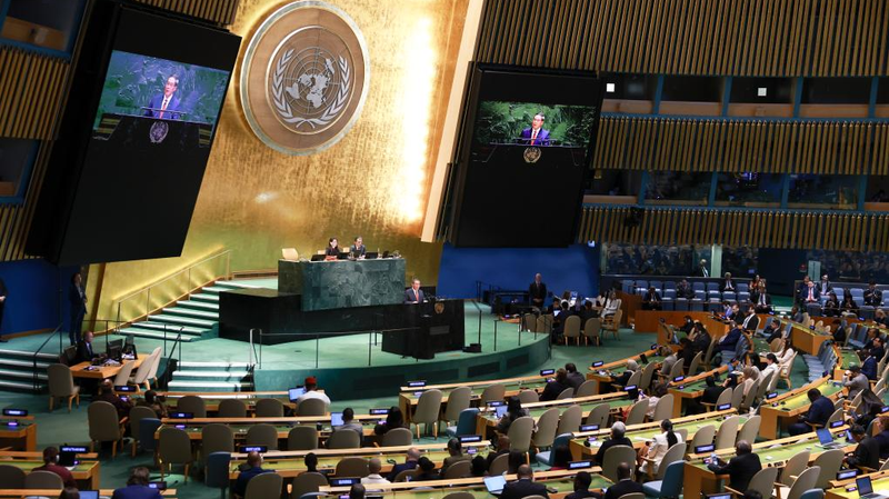 El primer ministro chino Li Qiang pide unidad global en la 80ª sesión de la ONU