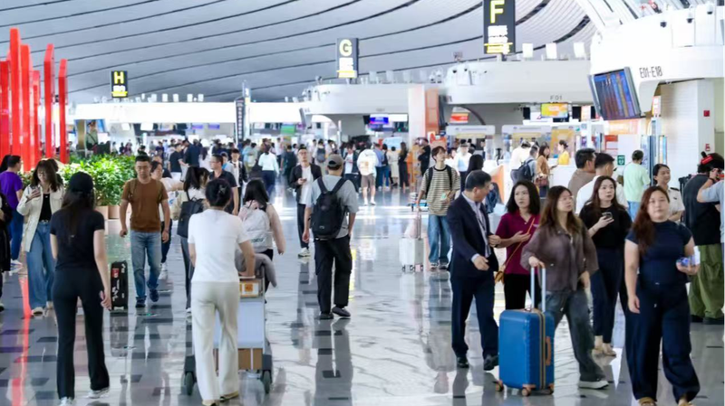 Aeropuerto Daxing de Pekín espera 1.3M viajeros en el feriado de octubre