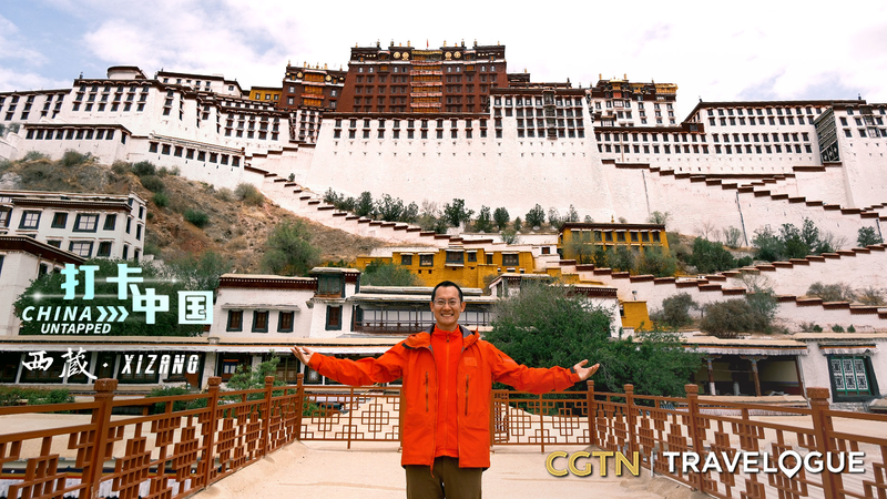Siéntete como una celebridad en Lhasa con impresionantes trajes tibetanos video poster
