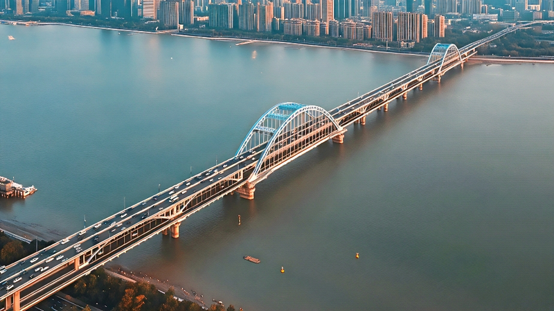 Puente Fuxing de Hangzhou: Un Serene Ícono de Doble Arco video poster