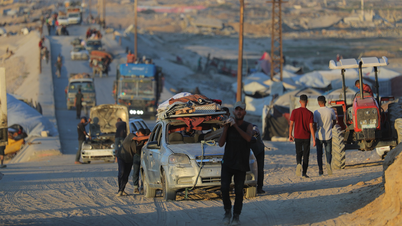 Israel cierra ruta Al-Rasheed y aísla el norte de Gaza